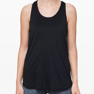 BNWOT Lululemon top (Essential Tank Top pleated) in black